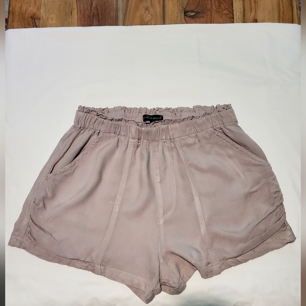 Lilac/lavender shorts. Size M. 3-inch inseam. Wishlist Apparel, NWOT